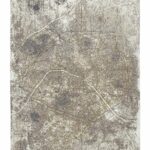Louis De Poortere tapis, Cities Space Trip 9322, Paris design