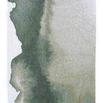 Louis De Poortere tapis, Meditation Palm Green 9331, Lagoon design