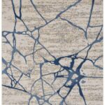 Tapis Calvin Klein, CK001 River Flow RFV05 Ivory / Blue