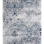 Tapis Nourison, Damask DAS06 Ivory / Navy