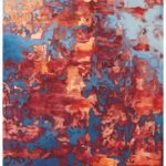 Tapis Nourison, Prismatic PRS13 Blue / Flame