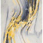 Tapis Nourison, Prismatic PRS24 Grey / Gold