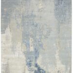 Tapis Nourison, Silk Shadows SHA21 Blue / Sky