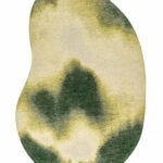 Louis De Poortere tapis, Meditation Leaf 2092, Aquarelle design